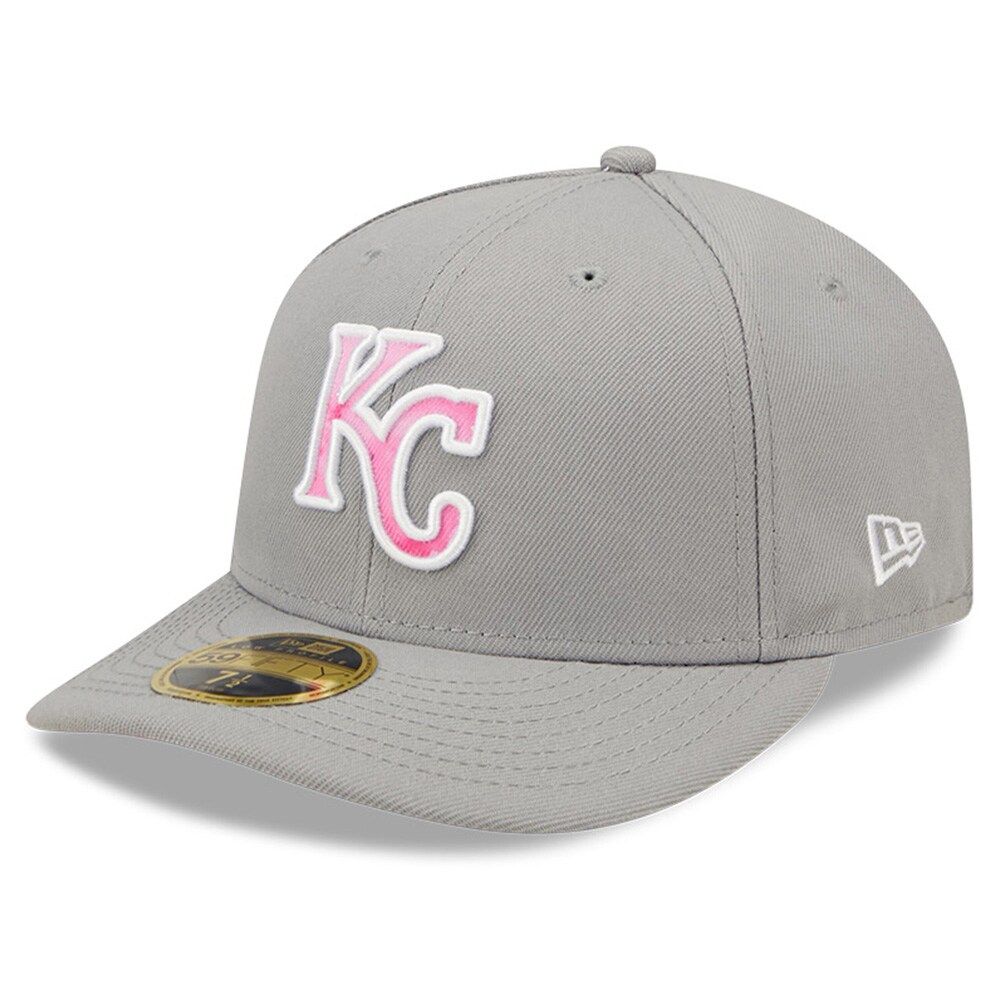 Men's New Era Kansas City Royals White on 59FIFTY Fitted Hat