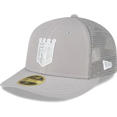 Lids Kansas City Royals New Era Side Patch 59FIFTY Fitted Hat - White