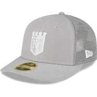 Casquette ajustée à profil bas 59FIFTY pour entraînement au bâton sur le terrain des Royals de Kansas City 2023 New Era homme