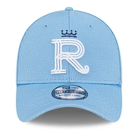 Men's New Era Light Blue Kansas City Royals Connect Batting Practice 39THIRTY Flex Hat