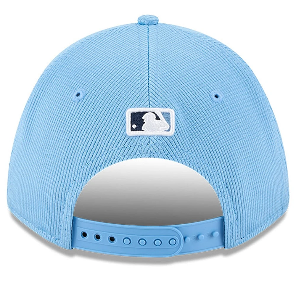 Men's New Era Light Blue Kansas City Royals City Connect Batting Practice 9FORTY M-Crown Adjustable Hat