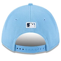 Men's New Era Light Blue Kansas City Royals City Connect Batting Practice 9FORTY M-Crown Adjustable Hat