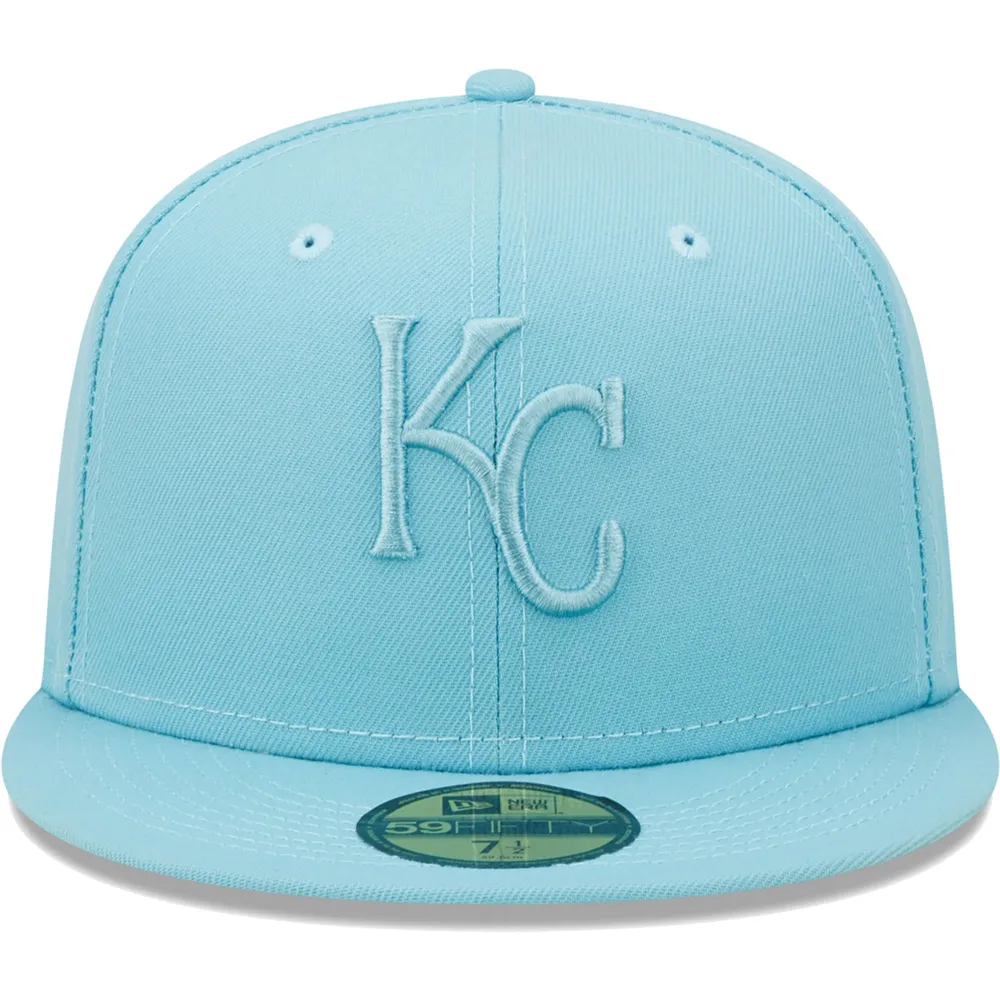 Kansas City Royals New Era Fitted Hat Unisex Blue/White New with