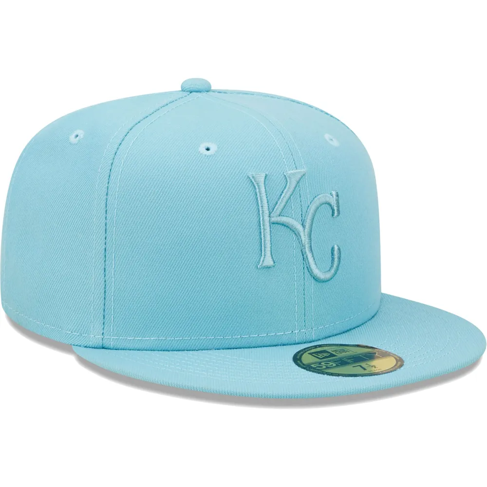 Lids Kansas City Royals New Era White Logo 59FIFTY Fitted Hat