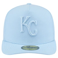 Men's New Era  Light Blue Kansas City Royals Color Pack A-Frame 59FIFTY Fitted Hat