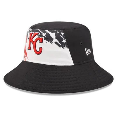 Men's '47 Black Kansas City Royals Dark Tropic Bucket Hat