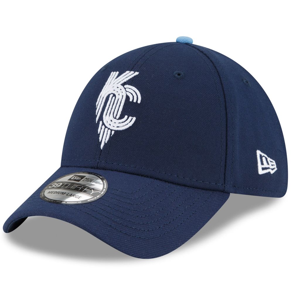 Men's New Era Navy Kansas City Royals 2022 Connect 39THIRTY Flex Hat