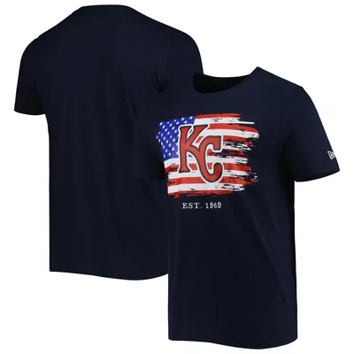 Kansas City Royals New Era 4th of July Jersey T-Shirt - Navy