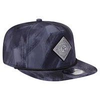 Men's New Era Navy Kansas City Royals Printed Golfer Snapback Hat