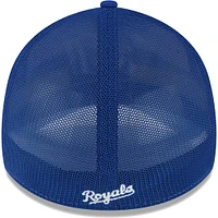 Casquette Flex New Era Royal/White Kansas City Royals 2023 On-Field Batting Practice 39THIRTY pour homme