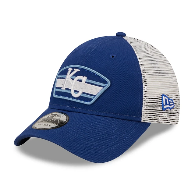 47 Los Angeles Dodgers Royal Four Stroke Clean Up Trucker Snapback Hat