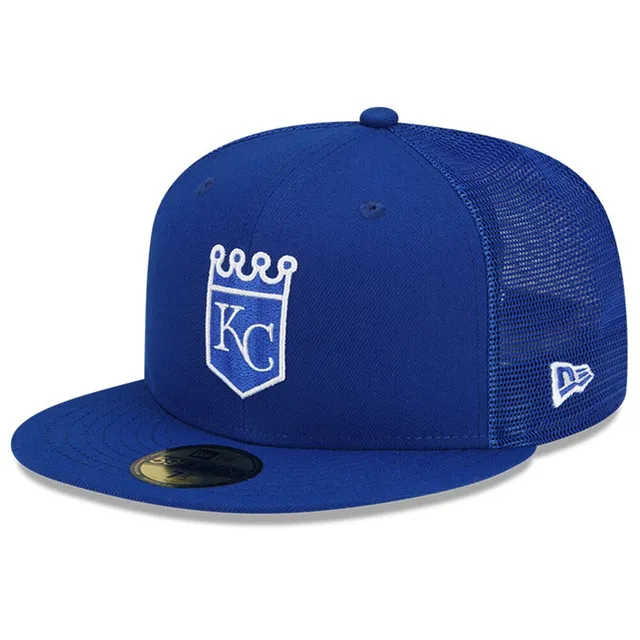 New Era Men's Royal and White Kansas City Royals 2023 On-Field Batting  Practice 39THIRTY Flex Hat