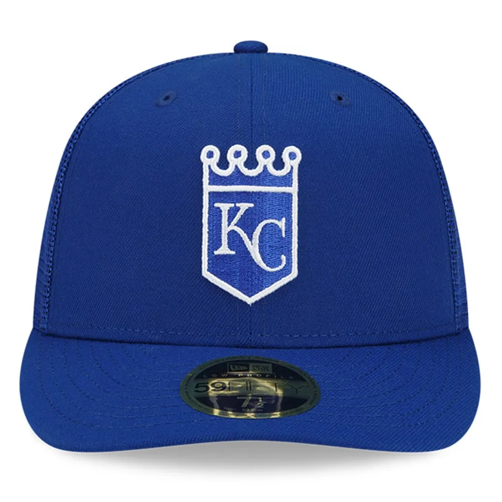 Lids Kansas City Royals New Era White Logo 59FIFTY Fitted Hat