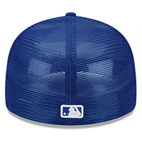 Casquette ajustée New Era Royal Kansas City Royals 2023 Batting Practice 59FIFTY pour homme