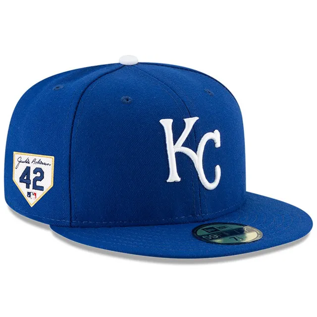 Kansas City Royals New Era Cooperstown Collection Logo 59FIFTY Fitted Hat -  Royal