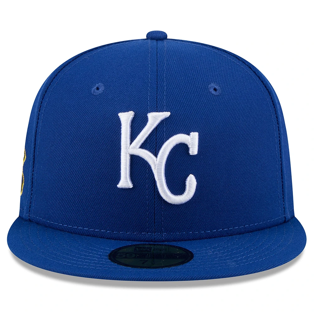 Men's New Era  Royal Kansas City Royals 2025 Jackie Robinson Day 59FIFTY Fitted Hat