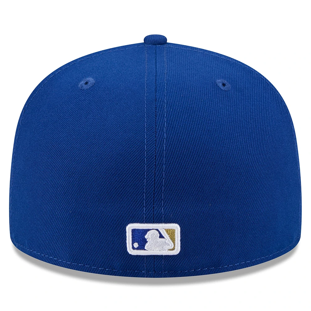 Men's New Era  Royal Kansas City Royals 2025 Jackie Robinson Day 59FIFTY Fitted Hat