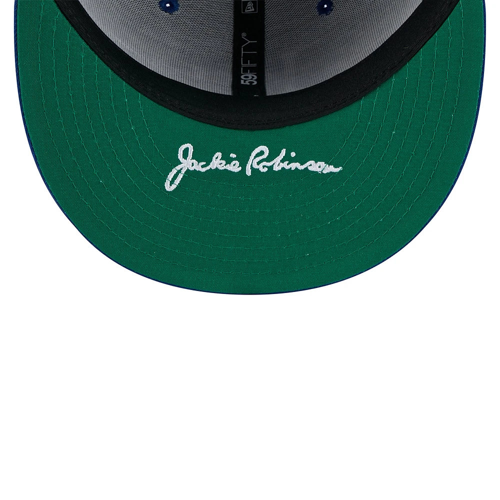 Men's New Era  Royal Kansas City Royals 2025 Jackie Robinson Day 59FIFTY Fitted Hat