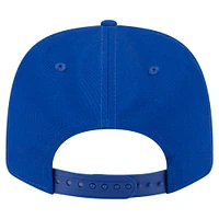 Men's New Era Royal Kansas City Royals Circle Patch 9SEVENTY Stretch-Snap Hat