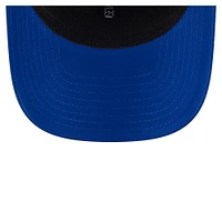 Casquette extensible à bouton-pression New Era Royal Kansas City Royals Circle Patch 9SEVENTY pour homme