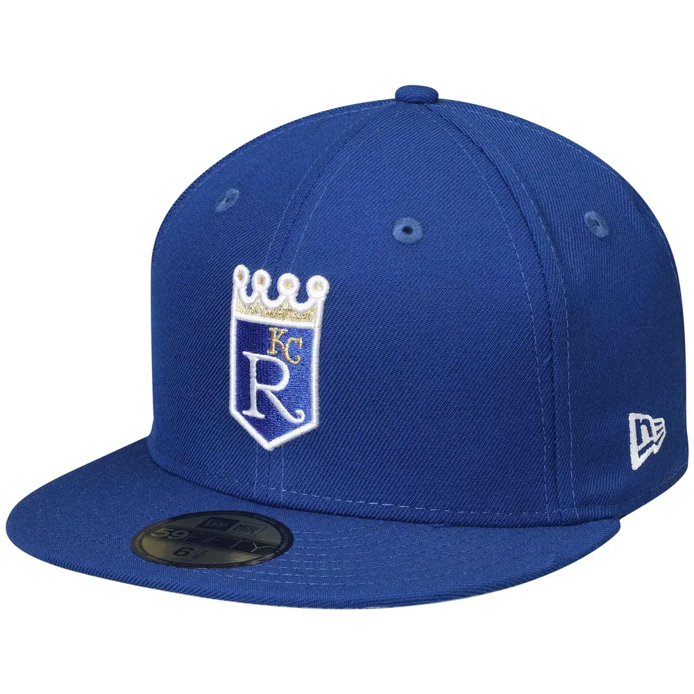 Lids Kansas City Royals New Era Cooperstown Collection Logo 59FIFTY Fitted  Hat - Royal