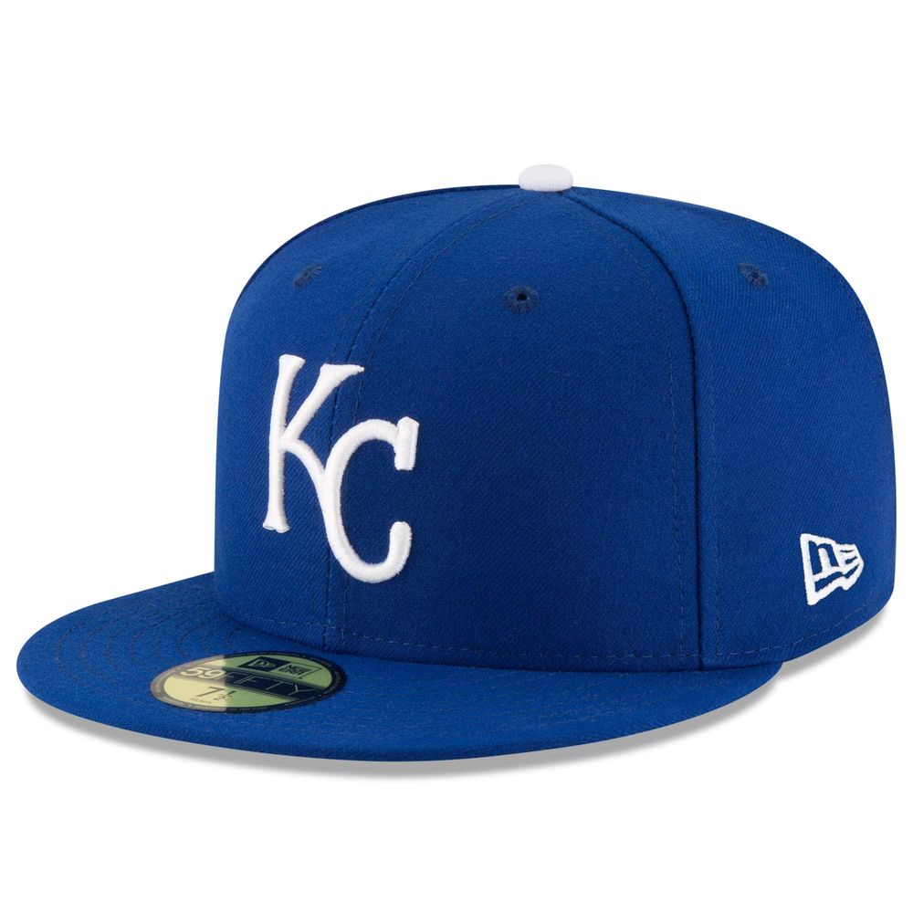 Men's New Era Royal Kansas City Royals Game Authentic Collection On-Field 59FIFTY Fitted Hat