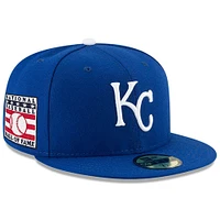 Men's New Era Royal Kansas City Royals National Baseball Hall of Fame 59FIFTY Fitted Hat