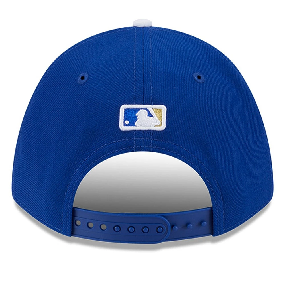 Men's New Era  Royal Kansas City Royals Player Replica 9FORTY Adjustable Hat