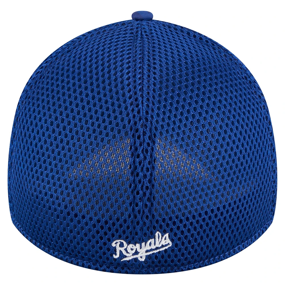 Men's New Era Royal Kansas City Royals Subtle Camo 39THIRTY Flex Hat
