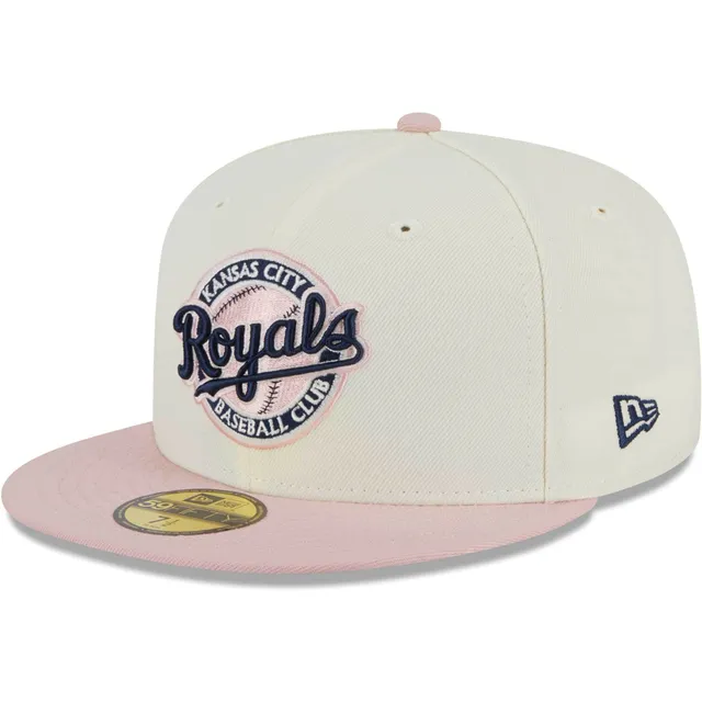 Men's New Era Black Kansas City Royals Team Logo 59FIFTY Fitted Hat