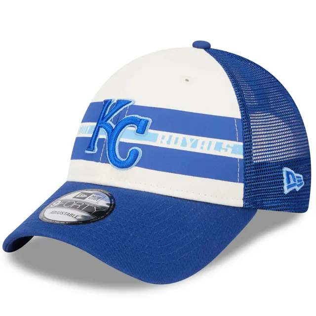 Men's Fanatics Branded Royal Kansas City Royals Foam Front Patch Trucker Snapback Hat
