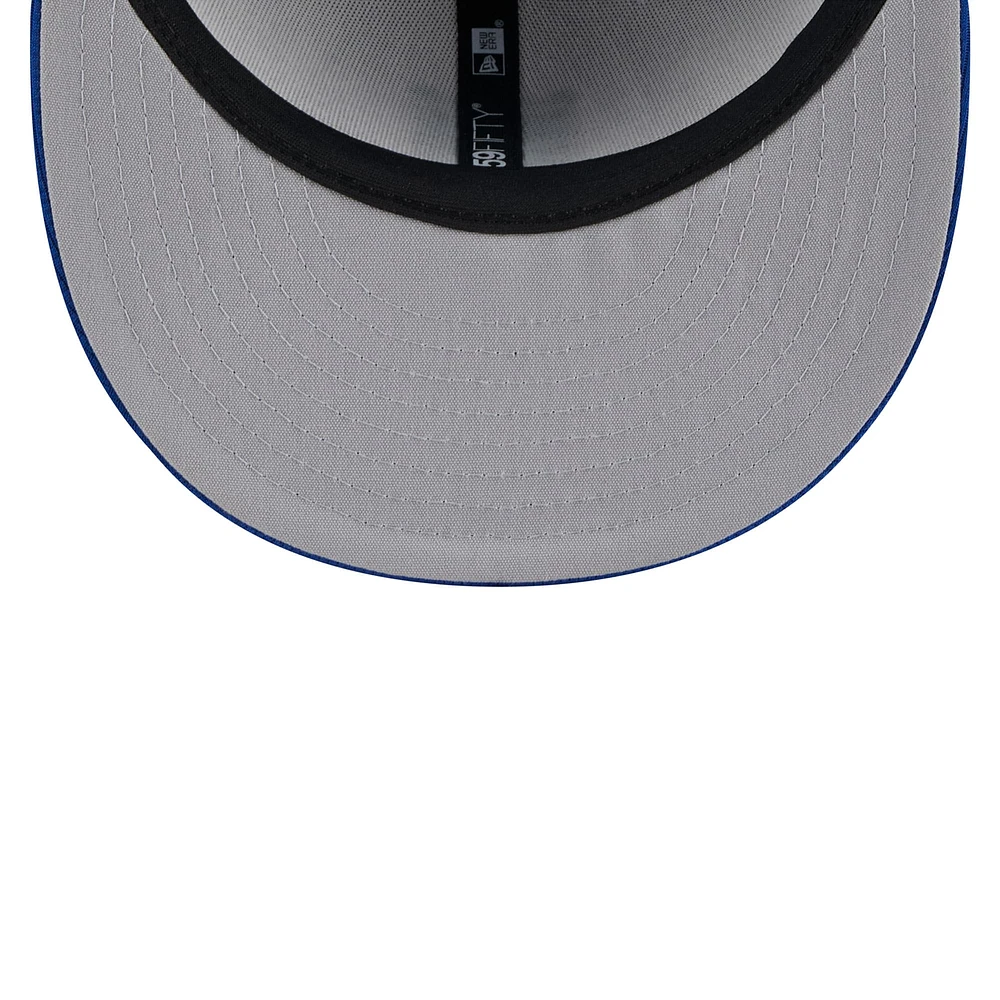 Men's New Era  White Kansas City Royals 2025 Batting Practice 59FIFTY Fitted Hat