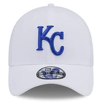 Men's New Era White Kansas City Royals 39THIRTY Flex Hat