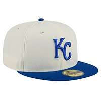Casquette ajustée Chrome 59FIFTY Kansas City Royals de New Era pour homme
