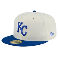Casquette ajustée Chrome 59FIFTY Kansas City Royals de New Era pour homme