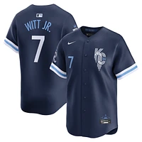 Maillot Nike Bobby Witt Jr. bleu marine pour homme des Royals de Kansas City Connect Limited