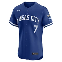 Men's Nike Bobby Witt Jr. Royal Kansas City Royals Alternate Elite Player Jersey