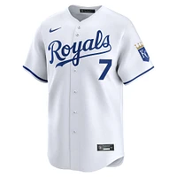 Men's Nike Bobby Witt Jr. White Kansas City Royals Home Limited Player Jersey