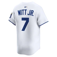 Men's Nike Bobby Witt Jr. White Kansas City Royals Home Limited Player Jersey