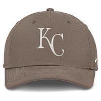 Casquette ajustable Nike Kansas City Royals Rise Performance pour homme marron