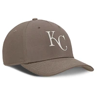 Casquette ajustable Nike Kansas City Royals Rise Performance pour homme marron