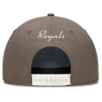 Casquette ajustable Nike Kansas City Royals Rise Performance pour homme marron