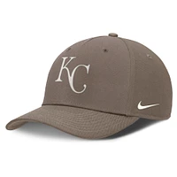 Casquette ajustable Nike Kansas City Royals Rise Performance pour homme marron