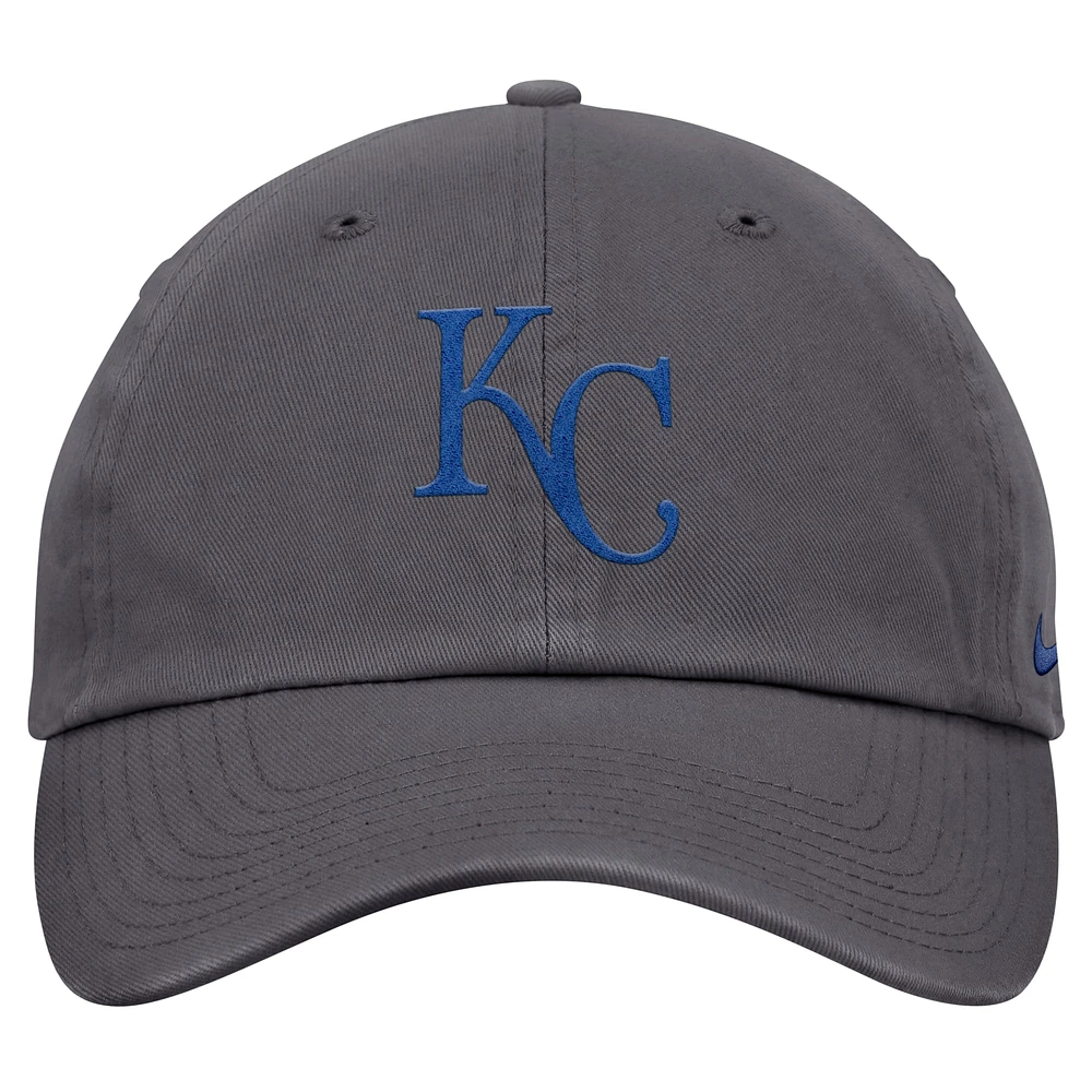 Casquette ajustable Nike Kansas City Royals Club pour homme, grise