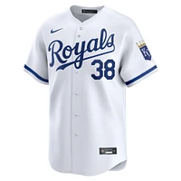 maillot de joueur Nike Josh Taylor pour hommes, blanc, Kansas City Royals, domicile limité,