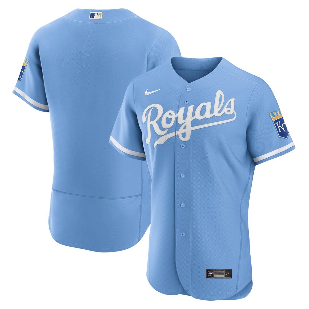 Nike Men's Nike Light Blue Kansas City Royals 2022 Alternate Authentic  Jersey