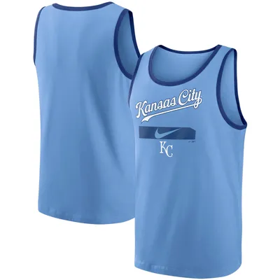 Kansas City Royals Nike Swoosh Classic Tank Top - Light Blue