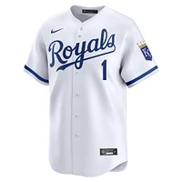 Men's Nike MJ Melendez White Kansas City Royals Home Limited Player Jersey