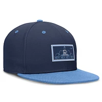 Men's Nike  Navy/Blue Kansas City Royals Connect Patch Performance Fitted Hat