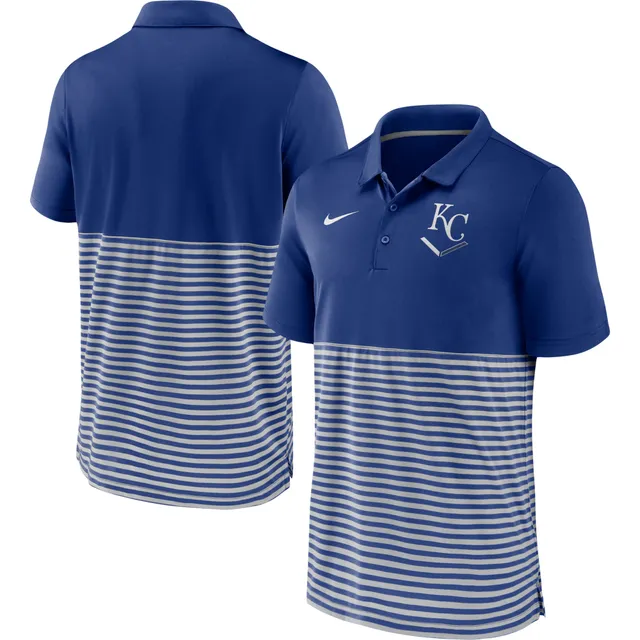 Columbia Men's Kansas City Royals Blue Omni-Wick Set Performance Polo